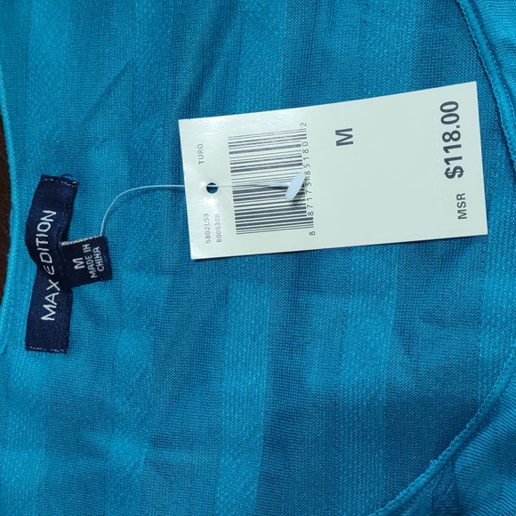 Max Edition Banded Stretch Knit Long Dress - Picture 5 of 8